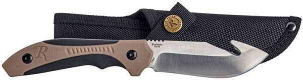 REMINGTON SPORTSMAN SKINNER 8/20,3CM OVERALL LENGTH TAN & BLACK MOLDED HANDLE, #15676