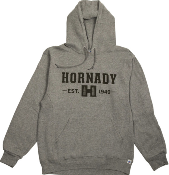 HORNADY GRAY HOODIE, GRÖSSE: L, #99595L