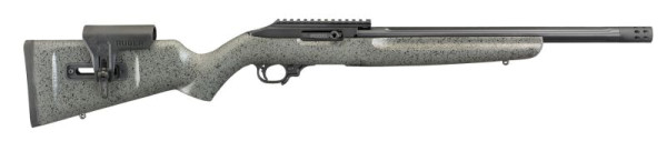 RUGER 10/22® COMPETITION .22 LR 16,1"/41CM SPECKLED SCHWARZ/GRAU LAMINATE, #31120