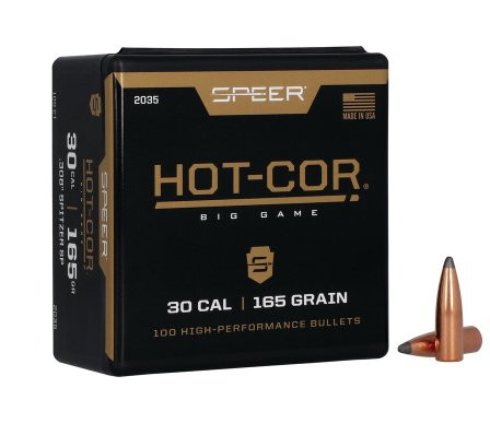 SPEER HOT-COR .30/.308 165GR SP,VPE: 100STÜCK, #2035