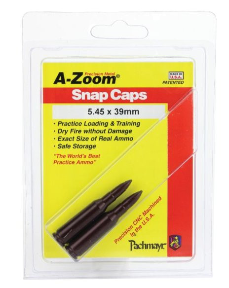 A-ZOOM EXERZIER-/PUFFERPATRONEN ALUMINIUM ELOXIERT 5,45X39, VPE:2STÜCK, #12285