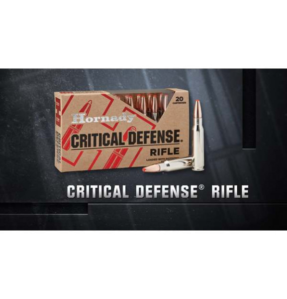 HORNADY CRITICAL DEFENSE .308 WIN 155GR FTX, VPE: 20STÜCK, #80920