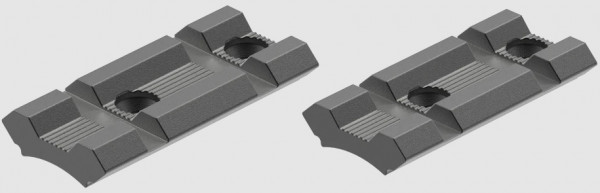 LEUPOLD RIFLEMAN BASE 2-TLG FÜR SAVAGE 10/110 ROUND RCVR SCHWARZ, #170385