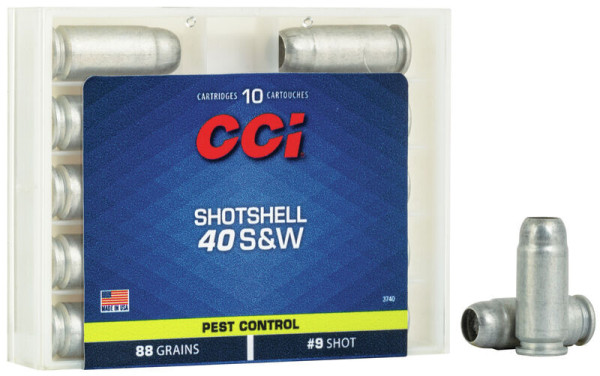 CCI PEST CONTROL, .40S&W SCHROT, VPE: 10STÜCK, #3740