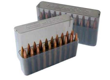 MTM BÜCHSENPATRONENBOX .30-06, 20ER RAUCH-KLAR, #J-20-L-41