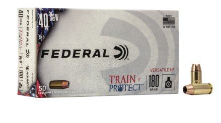 FEDERAL TRAIN + PROTECT VHP .40 S&W 180GR, VPE:50STÜCK, #TP40VHP1