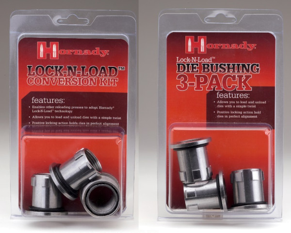 HORNADY LNL BUSHINGS UMRÜSTSATZ, Z.B: RCBS ROCK CHUCKER, 6x BUSHINGS,1x BASIS, #044098