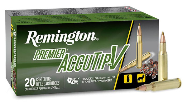 REMINGTON ACCU TIP-V .222 REMINGTON 50GR ACCU TIP BT, VPE: 20STÜCK, #29174