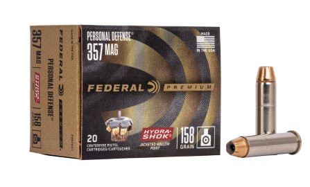 FEDERAL HYDRA-SHOK PREMIUM P&R .357 MAG 158GR JHP, VPE:20STÜCK, #P357HS1