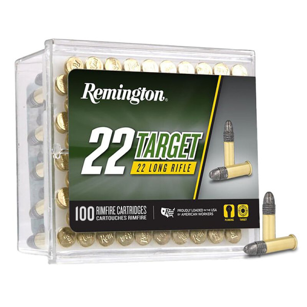 REMINGTON TARGET .22LR 40GR RN, VPE: 100STÜCK, #21284