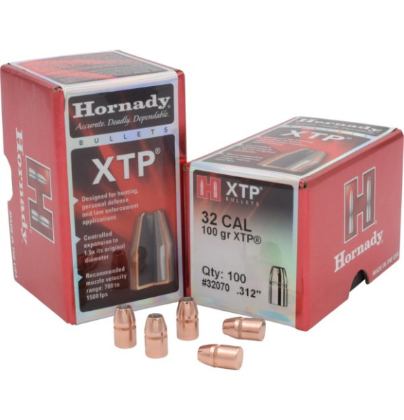 HORNADY XTP .32/.312 100GR HP, VPE: 100STÜCK, #32070