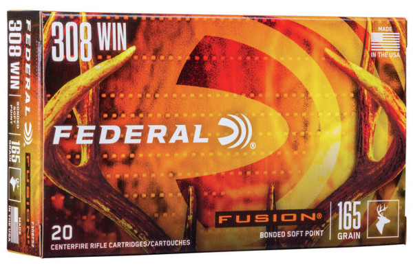 FEDERAL FUSION .308WIN 165GR, VPE: 20STÜCK #F308FS2