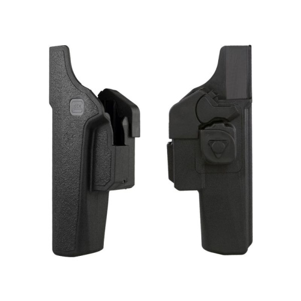 GLOCK SAFETY HOLSTER MIT KURZER TRÄGERPLATTE 51MM LINKS, #3642