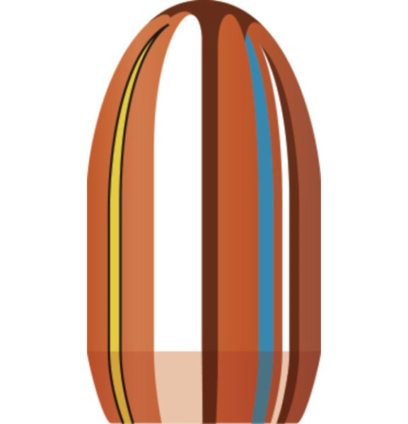 HORNADY 9MM/ .355 147GR FMJ RN, VPE:2500STÜCK, #35597B