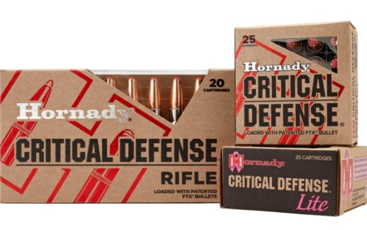 HORNADY 9MM LUGER LITE 100GR CRITICAL DEFENSE FTX, VPE: 25STÜCK, #90240