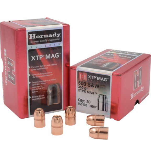 HORNADY XTP .50/.500 350GR XTP/MAG, VPE: 50STÜCK, #50100