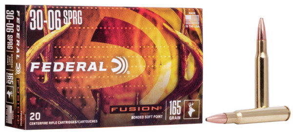 FEDERAL FUSION .30-06 SPRG 165GR, VPE: 20STÜCK, #F3006FS2