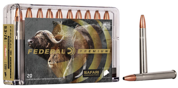FEDERAL PREMIUM 9,3X74R 286GR BARNES TSX, VPE: 20STÜCK, #P9374SA