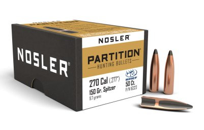 NOSLER PARTITION .270/.277 150GR SP, VPE: 50STÜCK, #16323