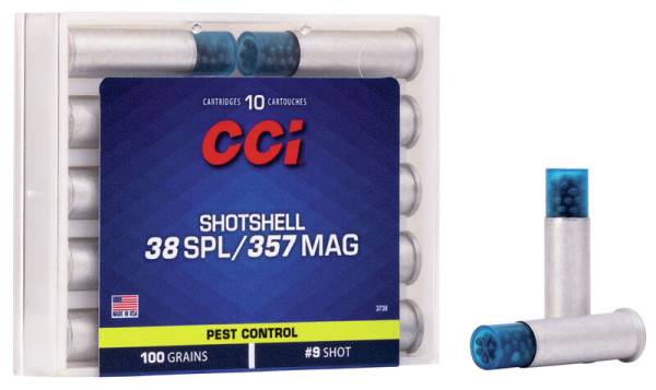 CCI PEST CONTROL, .38/.357MAG, VPE: 10STÜCK, #3738
