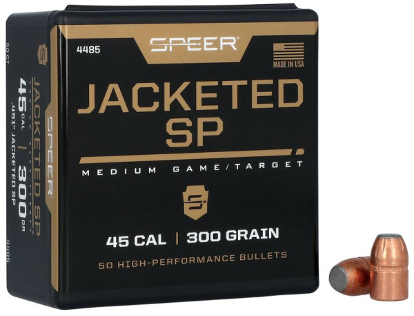 SPEER GOLD DOT .45/.451 300GR SP, VPE:50STÜCK, #4485