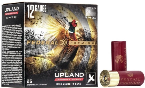 FEDERALPREMIUM WING-SHOK HV LEAD SHOTSHELLS .12GA 2-3/4_ MAX 1-1/8OZ #6 25STÜCK, #P1286