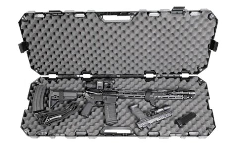 MTM TACTICAL RIFLE CASE 42 BLACK, #RC42T