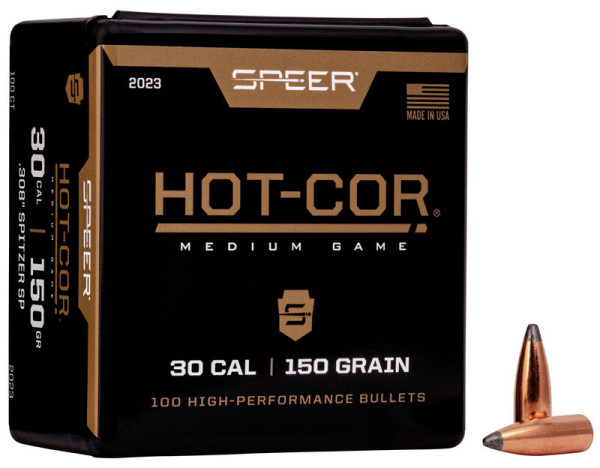 SPEER HOT-CORE .30/.308 150GR SP, VPE: 100STÜCK, #2023