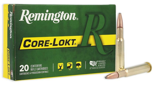 REMINGTON CORE- LOKT STD. .30-40 KRAG 180GR PTD SP, VPE:20STÜCK, #28345