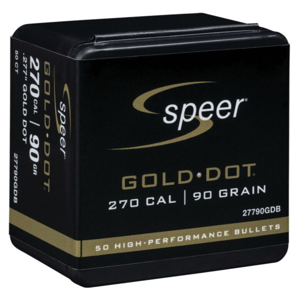 SPEER GOLD DOT .270/.277 90GR, VPE: 50STÜCK, #27790GDB
