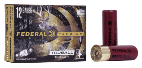 FEDERAL PREMIUM SLUG 12/76, 438GR, TRUBALL HP, VPE: 5STÜCK, #PB131RS