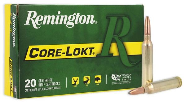REMINGTON CORE- LOKT .7MM REM MAG 150GR PTD SP, VPE:20STÜCK, #29487