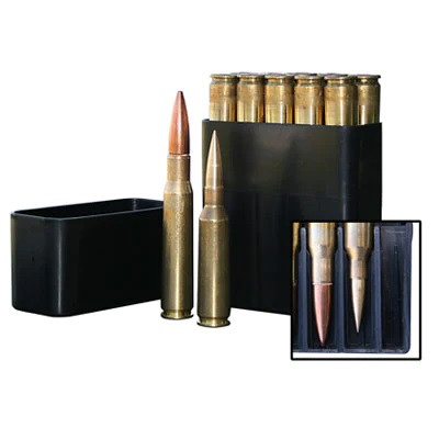 MTM SLIP TOP BOX 10RD .50BMG/.416 BARRETT SCHWARZ, #BMG10-40