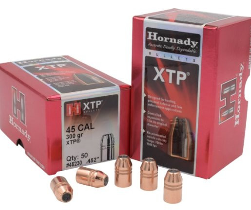 HORNADY XTP .45/.452 300GR HP, VPE: 50STÜCK, #45230
