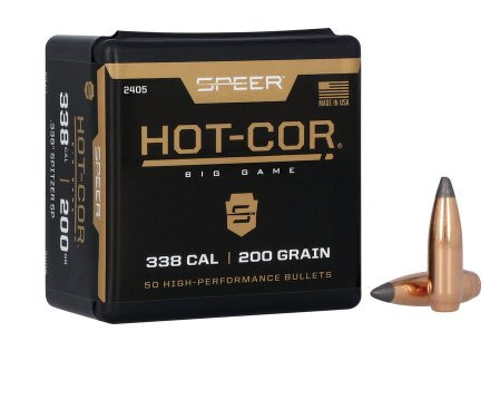 SPEER HOT-COR .338 200GR SP, VPE: 50STÜCK, #2405
