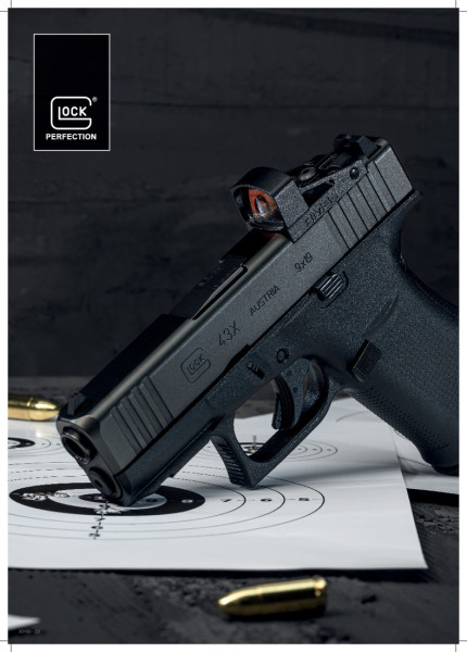GLOCK POSTER PISTOLEN 04 (A3 LANDSCHAFT), #30493