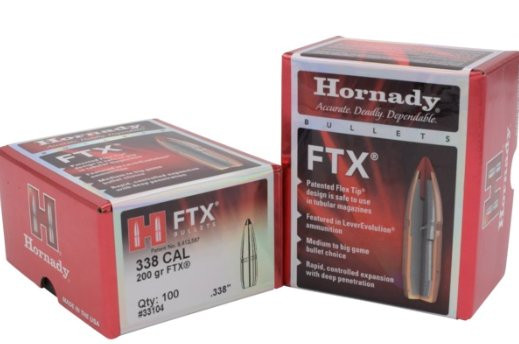 HORNADY FTX .338/.338 MARLIN EXPRESS 200GR, VPE: 100STÜCK, #33104