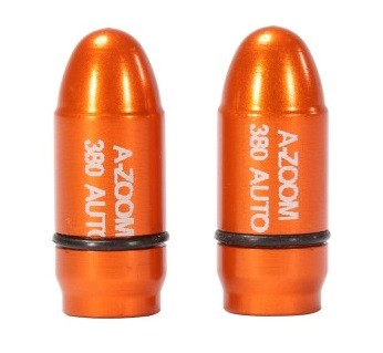A-ZOOM STRIKER SNAP CAP ÜBUNGSPATRONE .380 AUTO VPE: 2STÜCK, #17101