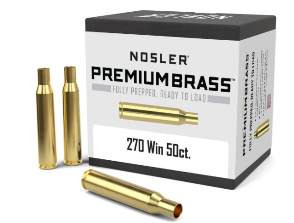 NOSLER CUSTOM HÜLSEN .270 WIN, VPE: 50STÜCK, #10155