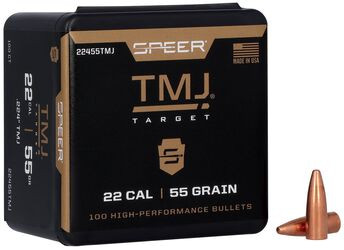 SPEER TMJ TARGET RIFLE .22/.224 55GR, VPE: 100STÜCK, #22455TMJ