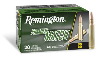 REMINGTON PREMIER MATCH .223 REM MATCH 52GR BTHP, VPE:20STÜCK, #27682