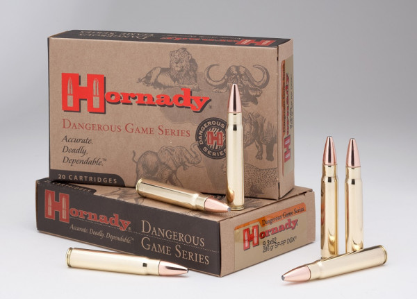 HORNADY DANGEROUS GAME 9,3x62 286GR INTERLOCK SP-RP, VPE: 20SCHUSS #82303