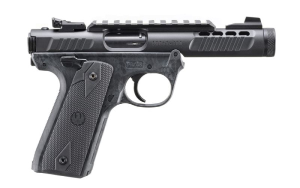 RUGER PISTOLE MARK IV 22/45 LITE .22 LR 4,4"/11,18CM SCHWARZ ANODIZED 1/2"-28, #43958