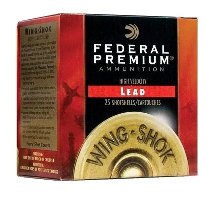 FEDERAL PREMIUM WING-SHOK HV SCHROT 12/70 2,4 MM, VPE:25STÜCK, #P1287.5