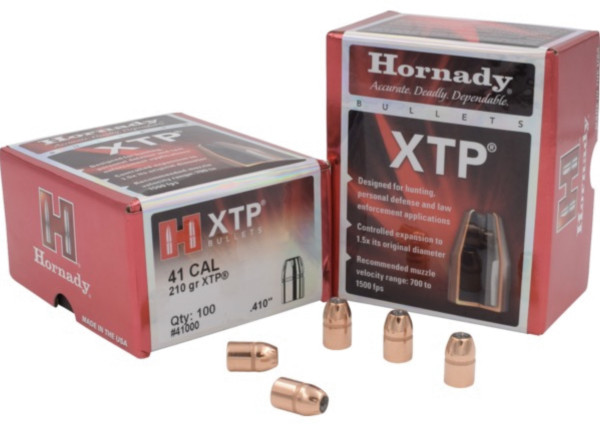 HORNADY #41000 GESCHOSSE .41/.410 210GR HP/XTP, VPE: 100STÜCK
