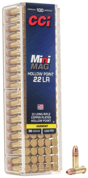 CCI MINI MAG .22LR 36GR HP VERKUPFERT VPE: 100STÜCK, #0031