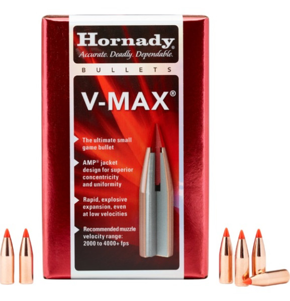 HORNADY V-MAX .22/.224 40GR, VPE: 250STÜCK, #22416