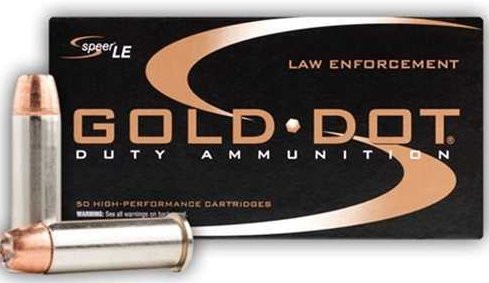 SPEER LAWMAN GOLD DOT .38 SPECIAL 125GR HP, VPE: 50STÜCK, #53722
