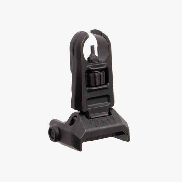 MAGPUL MBUS PRO® SIGHT - FRONT HOODED SCHWARZ, #MAG1518BLK