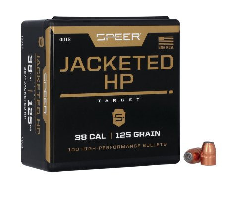 SPEER JACKED HANDGUN .38 SPECIAL .357 MAG/.357 125GR HP, VPE:100STÜCK, #4013